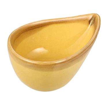 Imagem de 1 prato de ketchup difusor de óleo essencial prato de condimentos pratos laterais tigelas de mistura de cerâmica prato aquecedor de óleo prato de óleo essencial copos de molho verde mostarda cerâmica