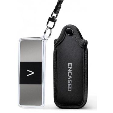 Imagem de Encased Capa 2 em 1 para KardiaMobile 6L - Estojo protetor transparente e bolsa de transporte com alça de pulso