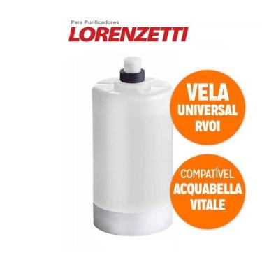 Imagem de Refil Vela Filtro Purificador Lorenzetti Acquabella Vitalle - Acquabio