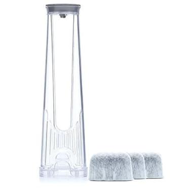 Imagem de Kit de reposição para K-Classic, K-Express, K-Slim, K-Iced, Keurig 2.0 Brewers, suporte de filtro de reservatório lateral alto, 3 filtros de água de substituição
