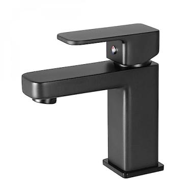 Imagem de Monocomando de Mesa Lavatório 2875 Axiom Slim Preto Matt Meber