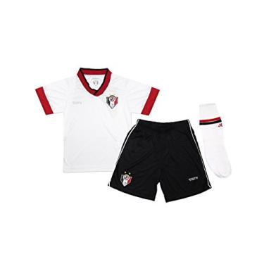 Imagem de Conjunto Dry Uniforme Joinville, Rêve D'or Sport, Meninos, Branco/Vermelho, 1