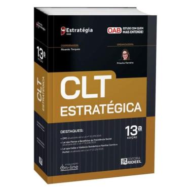 Imagem de CLT Estratégica - 13a Edição 44º Exame da Ordem