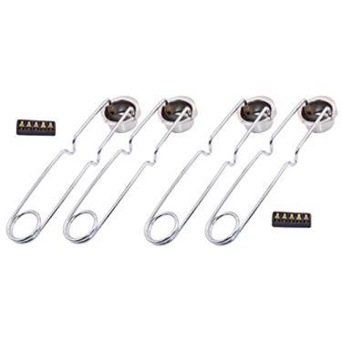 Imagem de 4 peças de acendedor de faísca de pederneira simples para acendedor de tocha de propano com 10 peças de pederneiras