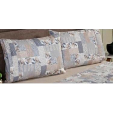 Imagem de par de fronha 100% algodão percal 140 fios com ziper - Donna Hellena, 