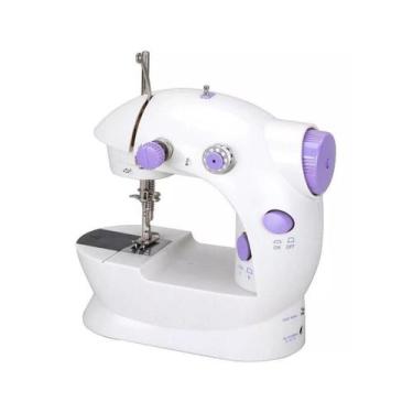 Imagem de Mini Máquina De Costura Elétrica Portátil Pedal De Controle - HM, 110V