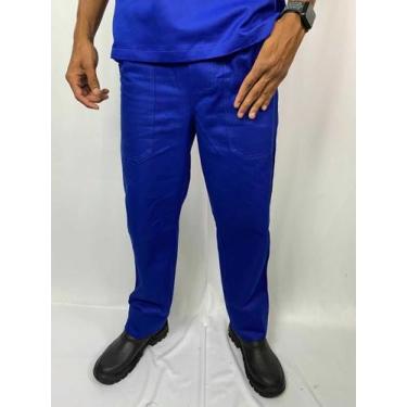 Imagem de Calça REFORÇADA de Brim Pesado Uniforme Profissional de Trabalho Para 