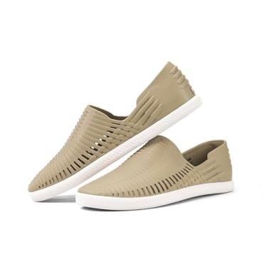 Imagem de People Footwear Sapatos aquáticos de EVA sem cadarço para homens e mulheres, design unissex leve e confortável, durável, antiderrapante, impermeável para atividades ao ar livre, Rio - marrom cogumelo