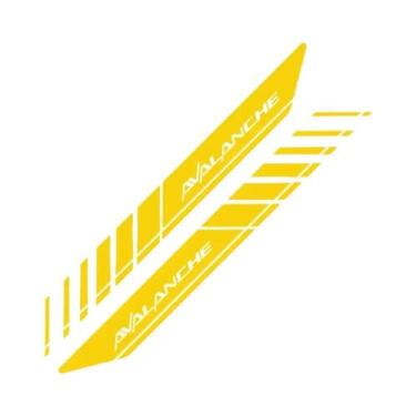 Imagem de Adesivos Laterais Para Caminhonete Chevrolet Avalanche Filme Vinílico 