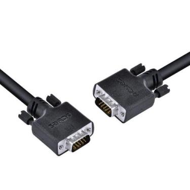 Imagem de Cabo Vga 15 Pinos Macho 3m - Pvm15-3 - PCYES