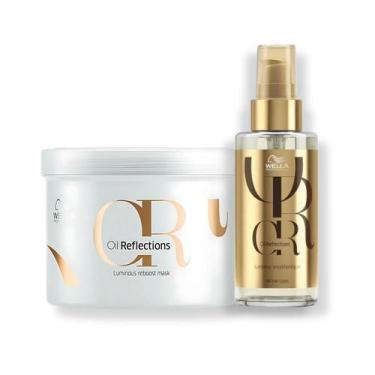 Imagem de Kit Wella - Máscara 500g e Óleo Capilar 100ml Oil Reflections - Wella 