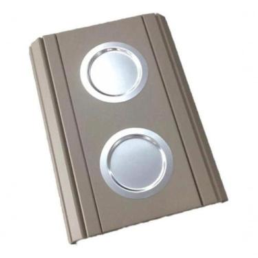 Imagem de Esteira Decorativa Laqueada Apoio Sofá Copo Alumínio Nude - M A SORPRE