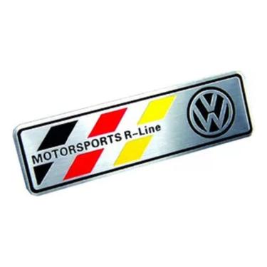 Imagem de Adesivo Volkswagen Motorsports R-Line Resinado Res11