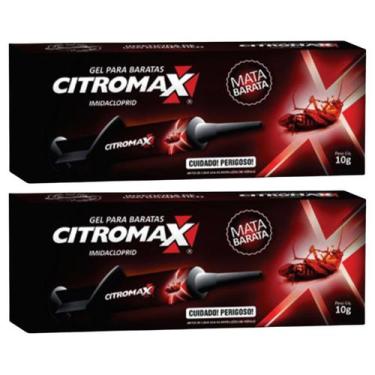 Imagem de Kit 2 Gel Baratas Citromax - Seringa 10g