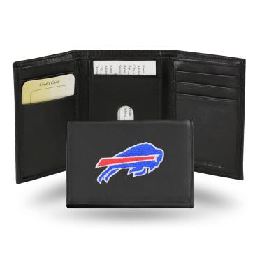 Imagem de Carteira dobrável tripla bordada Rico Buffalo Bills. Team Color. 3.25 x 4.25-inches