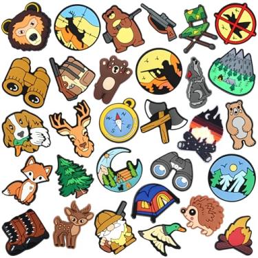 Imagem de Lindos broches em massa, alfinetes engraçados de lapela para jaquetas, chapéus, Cloreto de polivinilo, Sem Pedra Preciosa