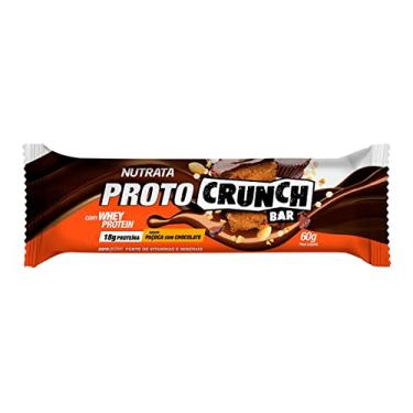 Imagem de Proto Crunch Bar (60g) - Paçoca com Chocolate - Nutrata, Nutrata