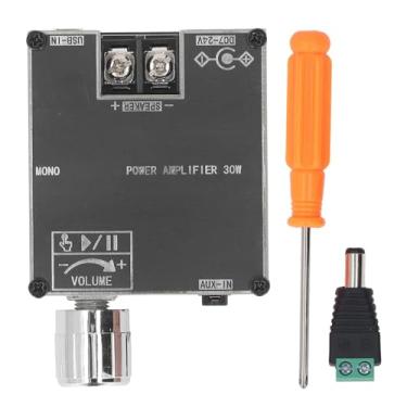 Imagem de Módulo amplificador de áudio, placa amplificador digital, placa amplificador estéreo digital com canal único de 30 W, DC 9 V 24 V para altifalantes de bricolage