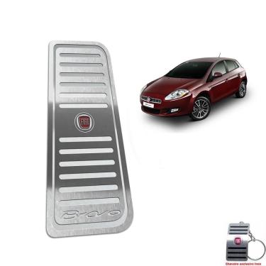 Imagem de Descanso De Pé Em Aço Inox Fiat Bravo 2011 A 2016