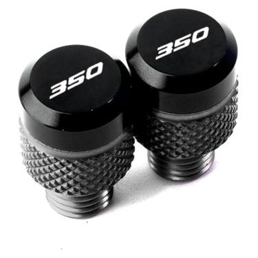 Imagem de BYYINGSUS Espelhos de motocicleta com parafusos de plugue de furo compatíveis com Forza750 NSS 750 FO&RZA 350 NSS350 FO&RZA 250 300 capa de furo CNC (cinza-350)