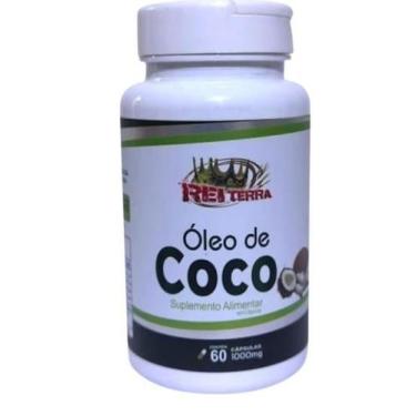 Imagem de 3 Suplemento Alimentar Óleo de Coco Rei Terra 60 Cápsulas 1000mg  Qual