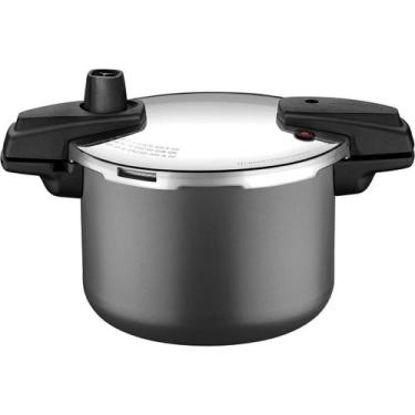 Imagem de Panela de Pressão 4,5L Antiaderente Inducão 20cm Tramontina Arizona