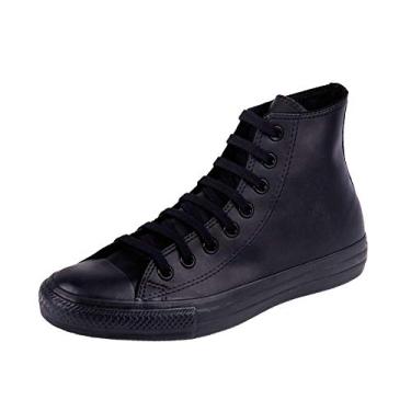 Imagem de Tênis All Star Monochrome Masculino Cano Alto Converse CT0825 Cor:Preto;Tamanho:40