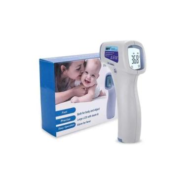 Imagem de Termômetro infravermelho digital a laser 0-100C para corpo e objeto - 