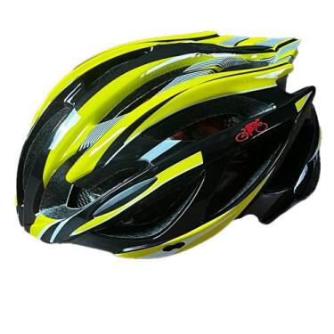 Imagem de Capacete de Ciclismo South In Mold, U, Preto, Amarelo