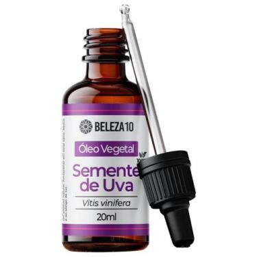 Imagem de Óleo Vegetal Semente de Uva 100% Puro 20ml Beleza10