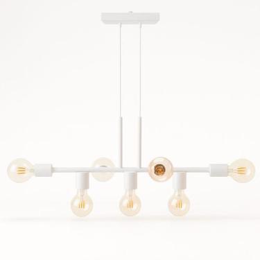 Imagem de Pendente Rubis Aluminio Teto E27 7 Luzes Lumini Lab