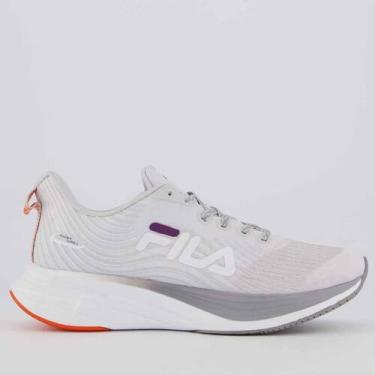 Imagem de Tênis Fila Racer Curve 2 Feminino Cinza e Roxo, 39