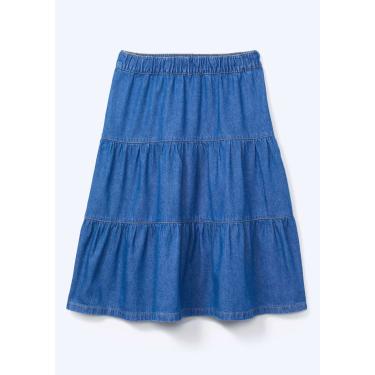 Imagem de Saia Jeans Midi Menina Hering