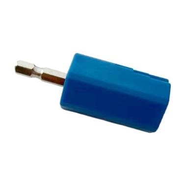 Imagem de Colaxi Broca, cordas, enrolador de pinos, multifuncional, corda de guitarra, cabeça, reparo, faça você mesmo, suprimentos para luthier, acessório, Azul