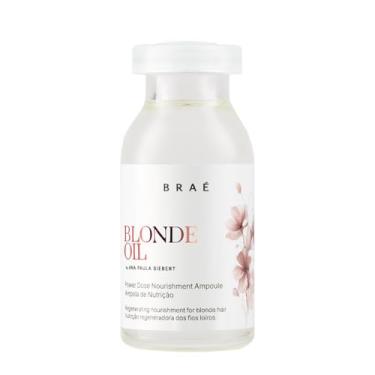 Imagem de Óleo Cabelo Braé Ampola Blonde Oil 13ml - Tratamento Loiras, Hidratação Profunda e Brilho Intenso - Collab