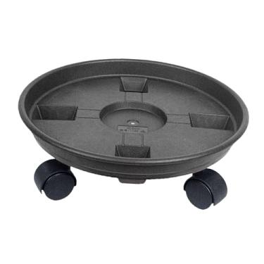 Imagem de Plant Stand with 4 Wheels and Drainage Tray Plant Tray Roller Pallet Trolley Multifunctional for Balcony Indoor Outdoor Shop, 36cm/1137(30cm)