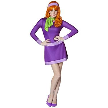 Imagem de Spirit Halloween Fantasia adulta Scooby-Doo Daphne - PP