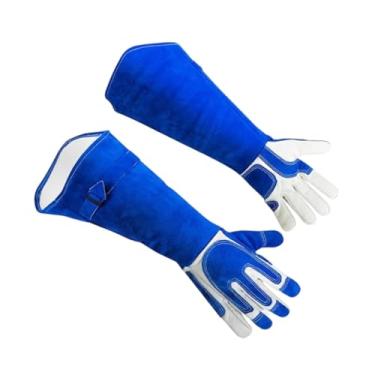 Imagem de predolo Luvas de manuseio de animais, luvas protetoras à prova de mordidas, viagens de até 21 polegadas, luva de soldagem, de gatos, jardinagem,