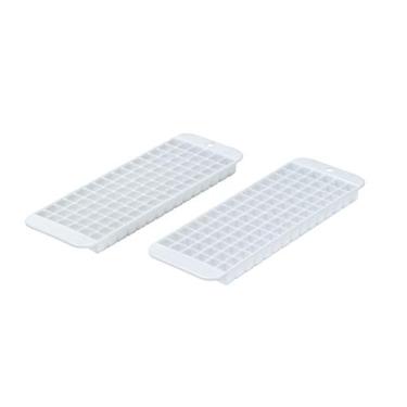 Imagem de Bandejas de cubo de gelo cubette, conjunto de 2 - branco
