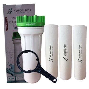 Imagem de Filtro Caixa D'água E Cavalete Eco 9.3/4 + 3 Refil originais