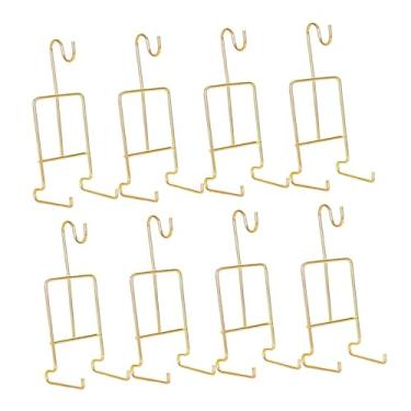 Imagem de Bothyi Suporte para Exibição de Xícaras de Chá E Pires, Suporte para Pratos, Cesta de Armazenamento, Organizador, Xícara de Chá, Caneca de Café, Organizador, Ouro, Tamanho real