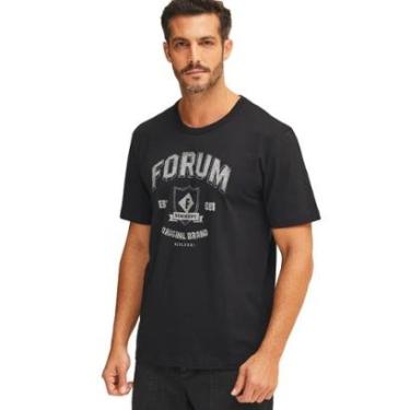 Imagem de Camiseta Fórum Masculina Estampa Frontal-Masculino