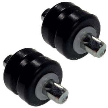 Imagem de (OEM) Rolo A1PartsPro com conjunto de eixo para Samsung Jet Bot / VR9500T / VR30T85513W / VR30T80313W Jetbot robô aspirador de pó rodas conjunto de rolagem (B)