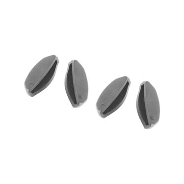 Imagem de Bowyer 2 pares de almofadas de nariz de substituição compatíveis com Oakley Frogskins Range/Top Knot/ASCG/Side Swept/Spindrift/Wildrye/Sielo, Cinza - 2 pares, Top Knot / Spindrift / Wildrye