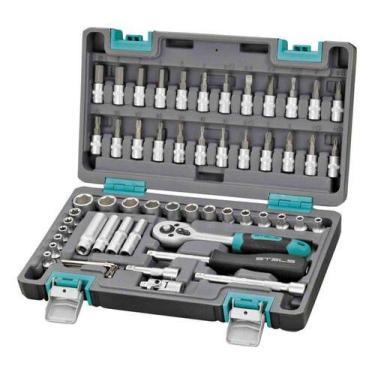 Imagem de Jogo Soquete 1/4 57 Peças Bits - Stels