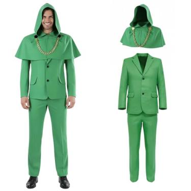 Imagem de DEZEXHOM Fantasia de Dr Doom com máscara, adulto, masculino, super-herói, cosplay (G)