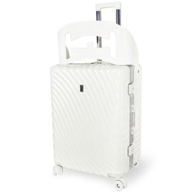 Imagem de Mala Viagem Grande Assento Infantil ABS Giro 360 de 23 a 32kg - Branco