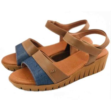 Imagem de Sandália Anabele Conforto Sofisticada Usaflex AE0516