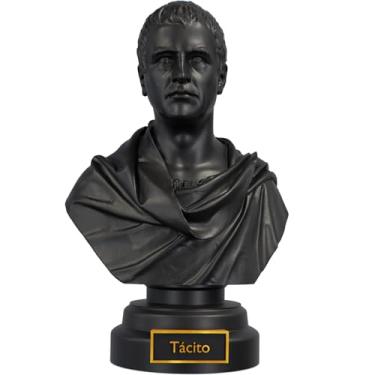 Imagem de Estátua Busto Tácito - Senador Romano (Aurum Noctis)