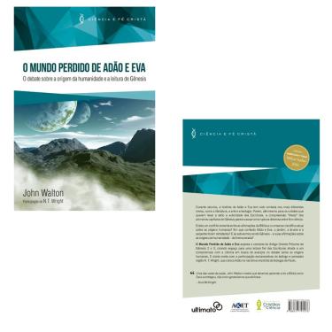 Imagem de Livro O Mundo Perdido De Adao E Eva, Debate Sobre A Origem Da Humanidade E A Leitura De Genesis J. Walton